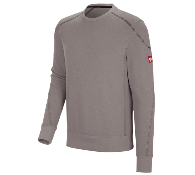 Hauptansicht, Sweats | Hoodies, Sweatshirt cotton slub e.s.roughtough, asche