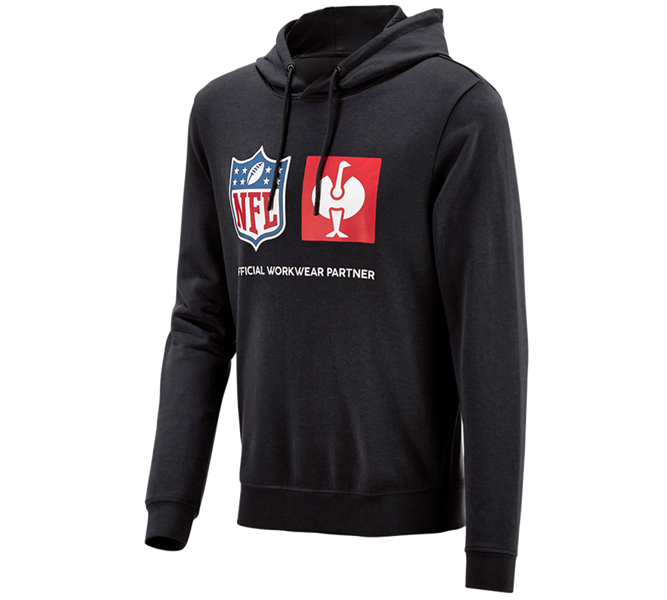 Hauptansicht, NFL X STRAUSS, NFL Hoodie cotton, schwarz