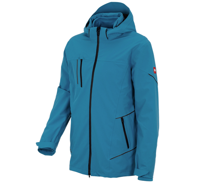 Hauptansicht, Winterjacken, 3 in 1 Funktionsjacke e.s.vision, Herren, dunkles petrol