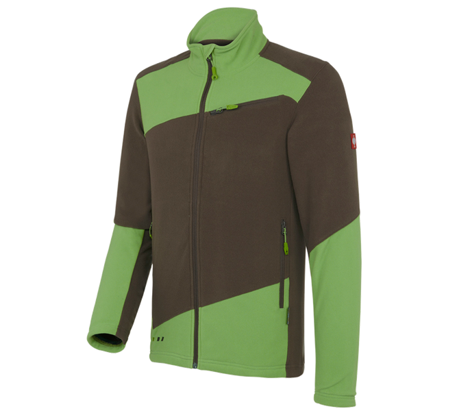Hauptansicht, Jacken, Fleece Jacke e.s.motion 2020, kastanie/seegrün