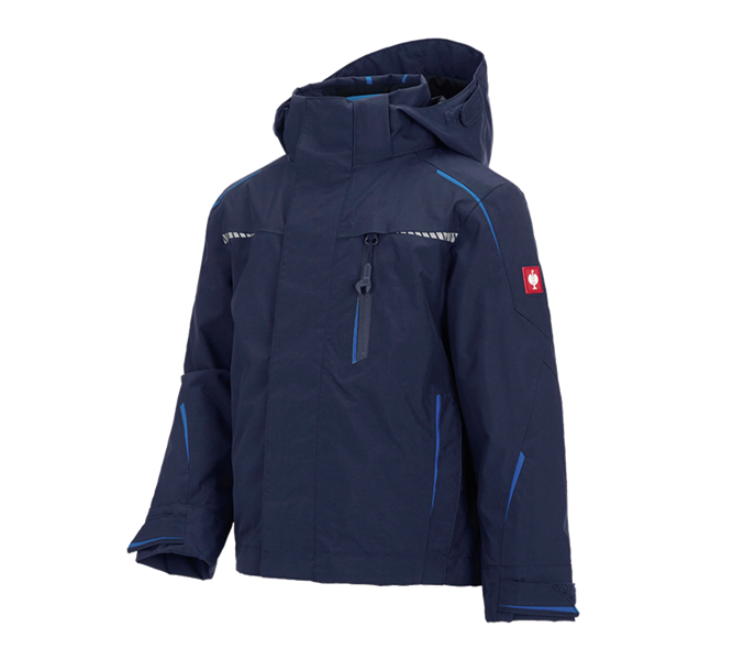 Hauptansicht, 3 in 1 Jacken, 3 in 1 Funktionsjacke e.s.motion 2020, Kinder, dunkelblau/atoll