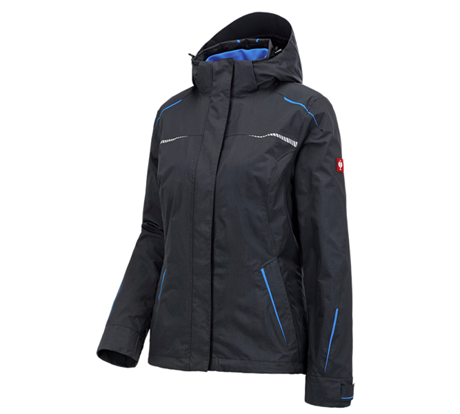 Hauptansicht, e.s. Kollektionen im Überblick, 3 in 1 Funktionsjacke e.s.motion 2020, Damen, graphit/enzianblau