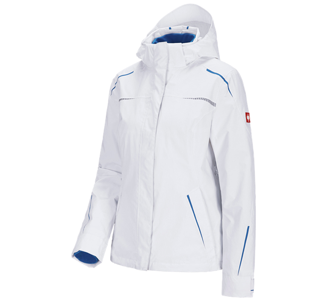 Hauptansicht, 3 in 1 Jacken, 3 in 1 Funktionsjacke e.s.motion 2020, Damen, weiß/enzianblau