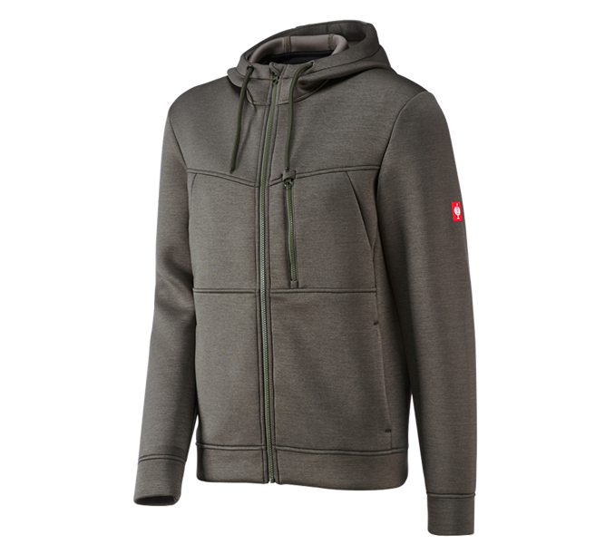 Vista principale, Giacche in pile| in maglia, Giacca con cappuccio climafoam e.s.dynashield, timo melange