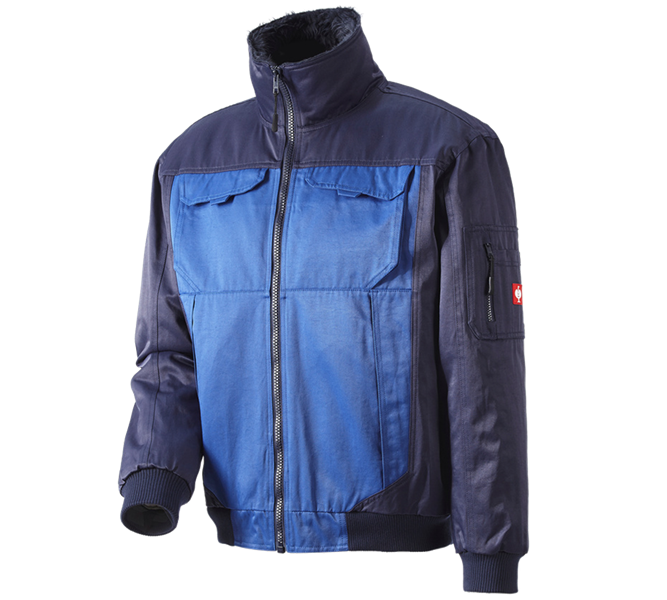 Hauptansicht, Winterjacken, Pilotenjacke Dakota II, kornblau/marine