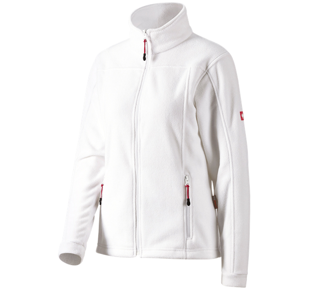 Hauptansicht, Jacken, Damenfleecejacke e.s.classic, weiß