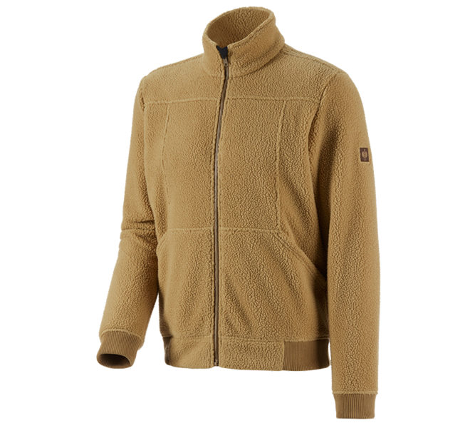 Hauptansicht, Fleecejacken | Strickjacken, Faserpelz Jacke e.s.vintage, sepia