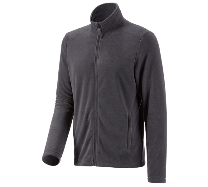 Hauptansicht, Jacken, e.s. Fleecejacke CI, anthrazit