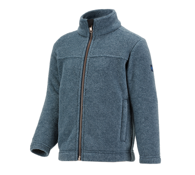 Vista principale, Giacche in pile| maglia, Giacca in pile e.s.vintage, bambino, blu artico melange