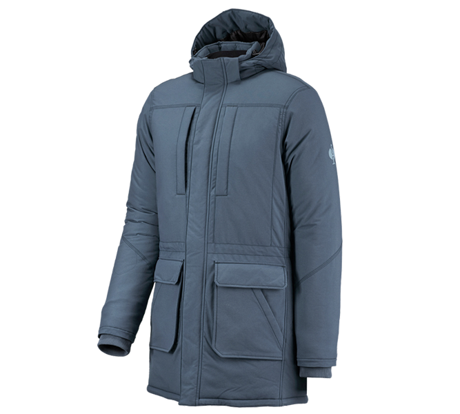 Vista principale, Giacche invernali, Parka e.s.iconic, blu ossido