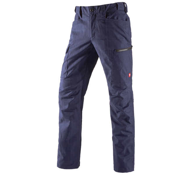 Hauptansicht, Bundhosen, e.s. Berufshose pocket, Herren, dunkelblau