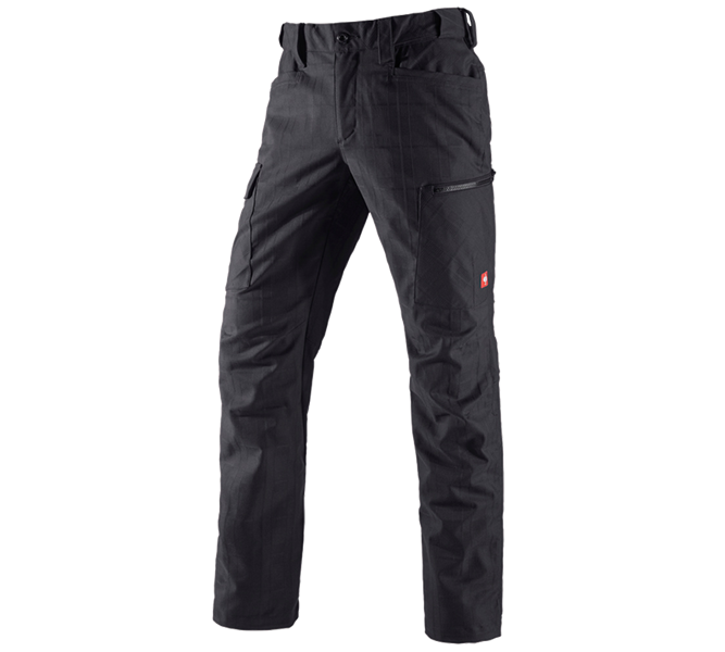 Hauptansicht, Hosen, e.s. Berufshose pocket, Herren, schwarz
