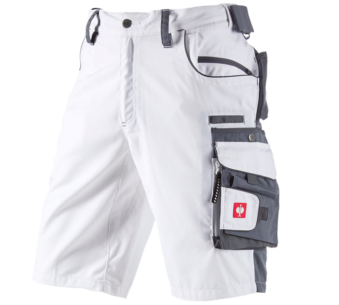 Hauptansicht, Shorts | 3/4 Hosen, Short e.s.motion, weiß/grau