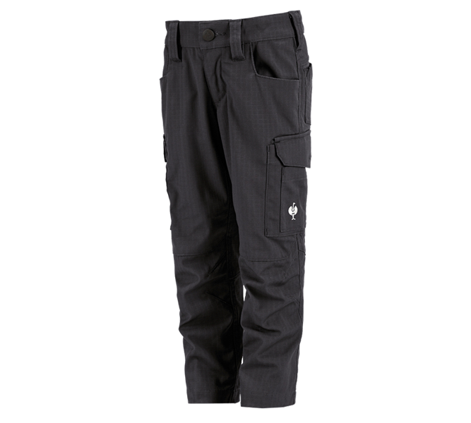 Vista principale, Pantaloni, Pantaloni e.s.concrete solid, bambino, nero