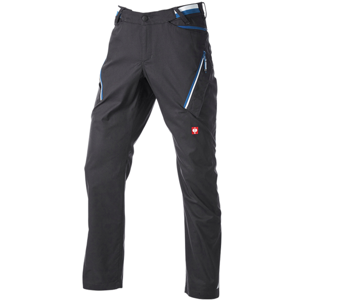 Hauptansicht, Bundhosen, Multipocket-Hose e.s.ambition, graphit/enzianblau