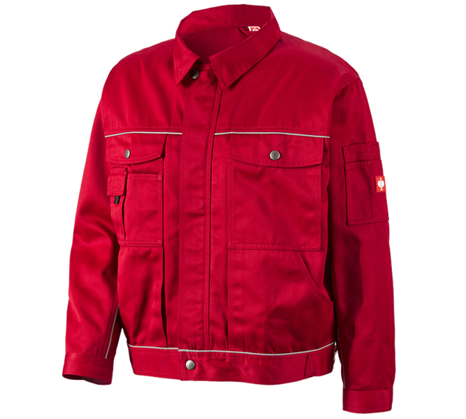 Hauptansicht, e.s.classic, Berufsjacke e.s.classic, rot