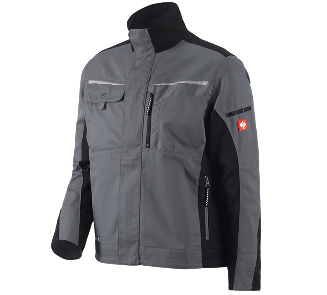 Hauptansicht, Jacken, Bundjacke e.s.motion, grau/schwarz