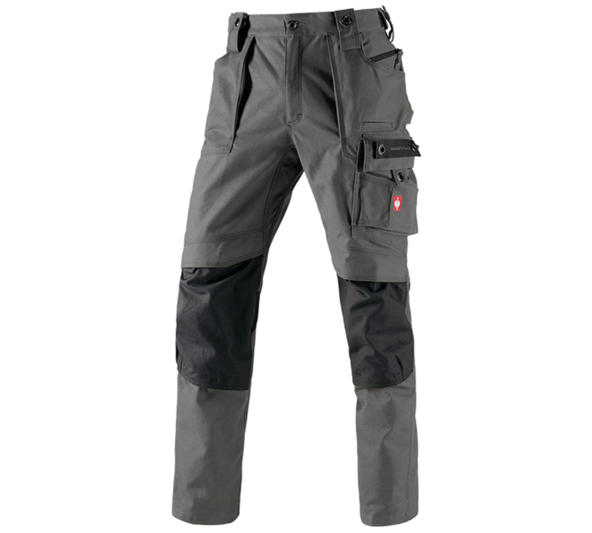 Hauptansicht, Berufshosen, Bundhose e.s.roughtough, titan