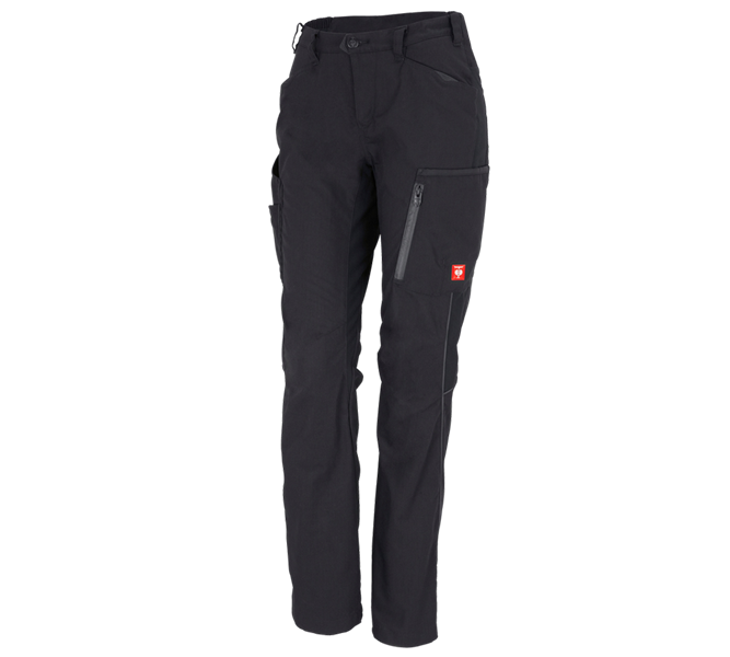 Hauptansicht, e.s. Kollektionen im Überblick, Winter-Damenhose e.s.vision, schwarz