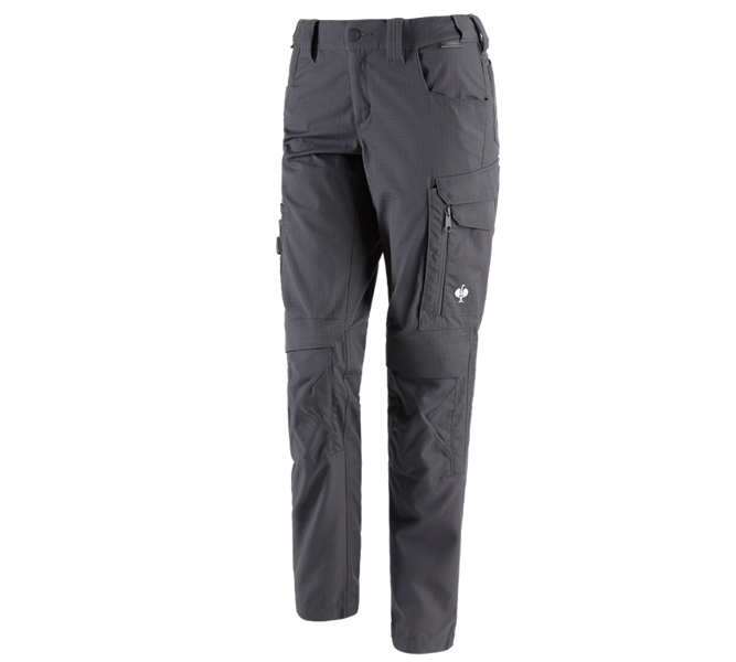 Vista principale, e.s.concrete, Pantaloni e.s.concrete solid, donna, antracite 