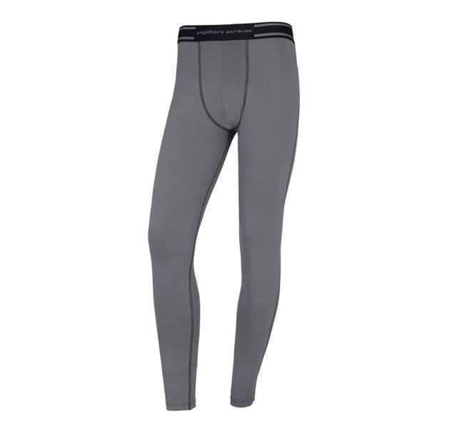 Vista principale, Intimo | Abbigliamento termico, e.s. cotton stretch Long Pants, cemento