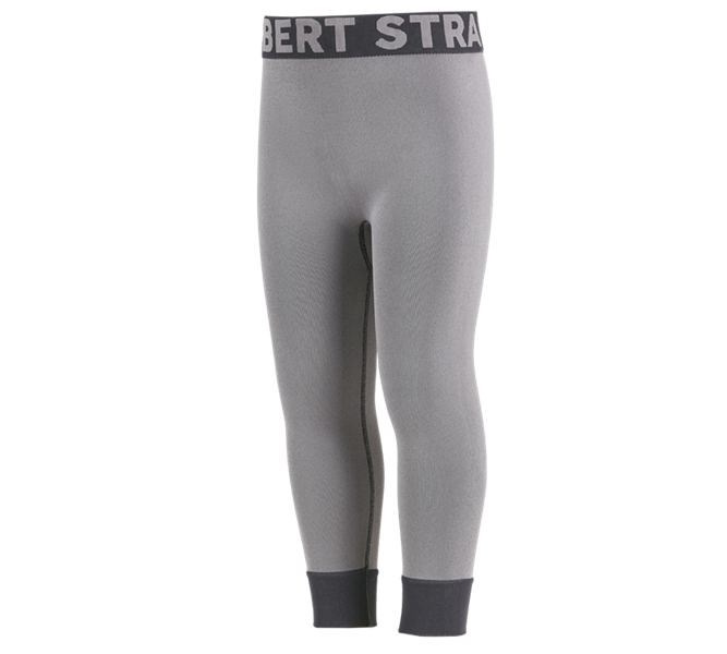 Hauptansicht, Funktionsunterwäsche, e.s. Funktions Long-Pants seamless - warm, Kinder, platin