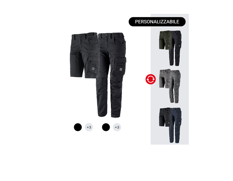 SET DA DONNA: Pantaloni + Short e.s.motion ten