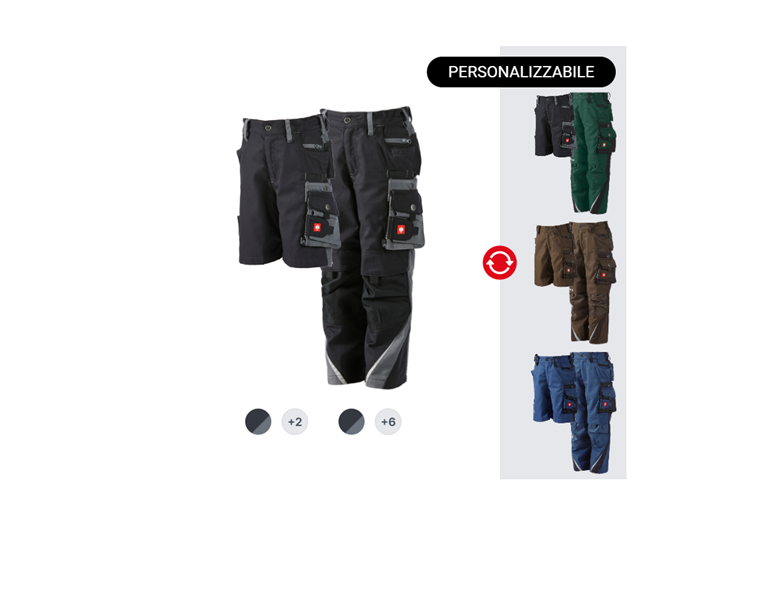 SET PER BAMBINI: Pantaloni + Short  e.s.motion