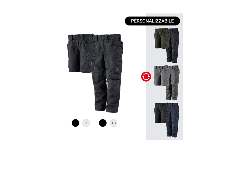 SET PER BAMBINI:  Pantaloni+Short e.s.motion ten