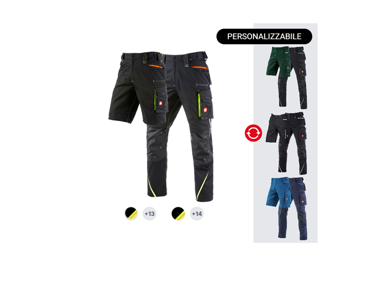SET DA UOMO: Pantaloni + Short e.s.motion 2020