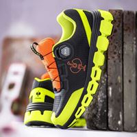 Ansicht 3, O1 Berufs­schuhe e.s. Rexburg low, schwarz/warngelb