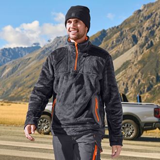 Vista 3, Troyer Highloft e.s.​motion 2020, antracite /arancio fluo