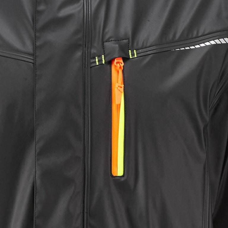 Pantalon Veste Scooter Imperméable Haute Visibilité Blouson Moto FLUO A-PRO - Foto 6