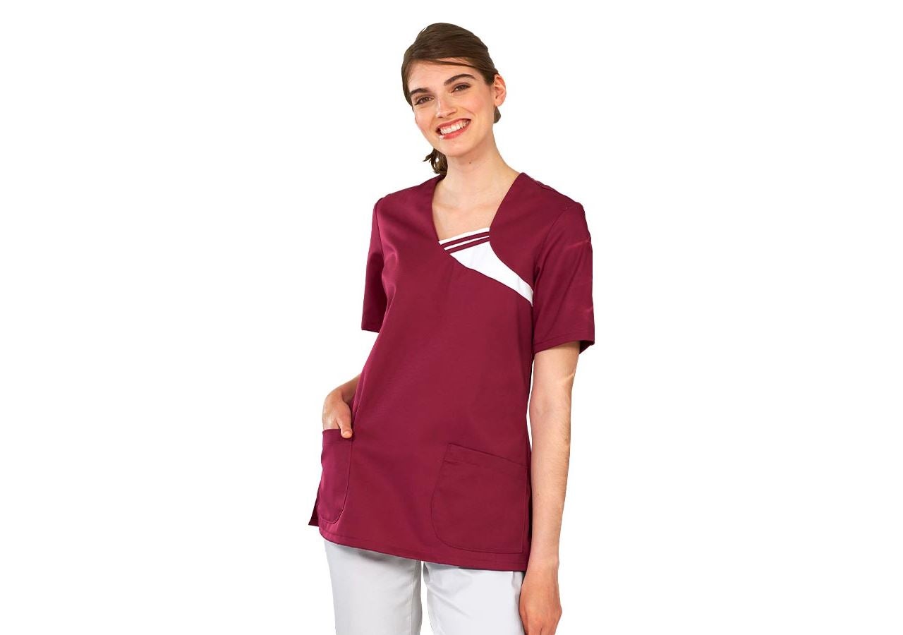 Shirts & Co.: Schlupfkasack Lorielle + cranberry