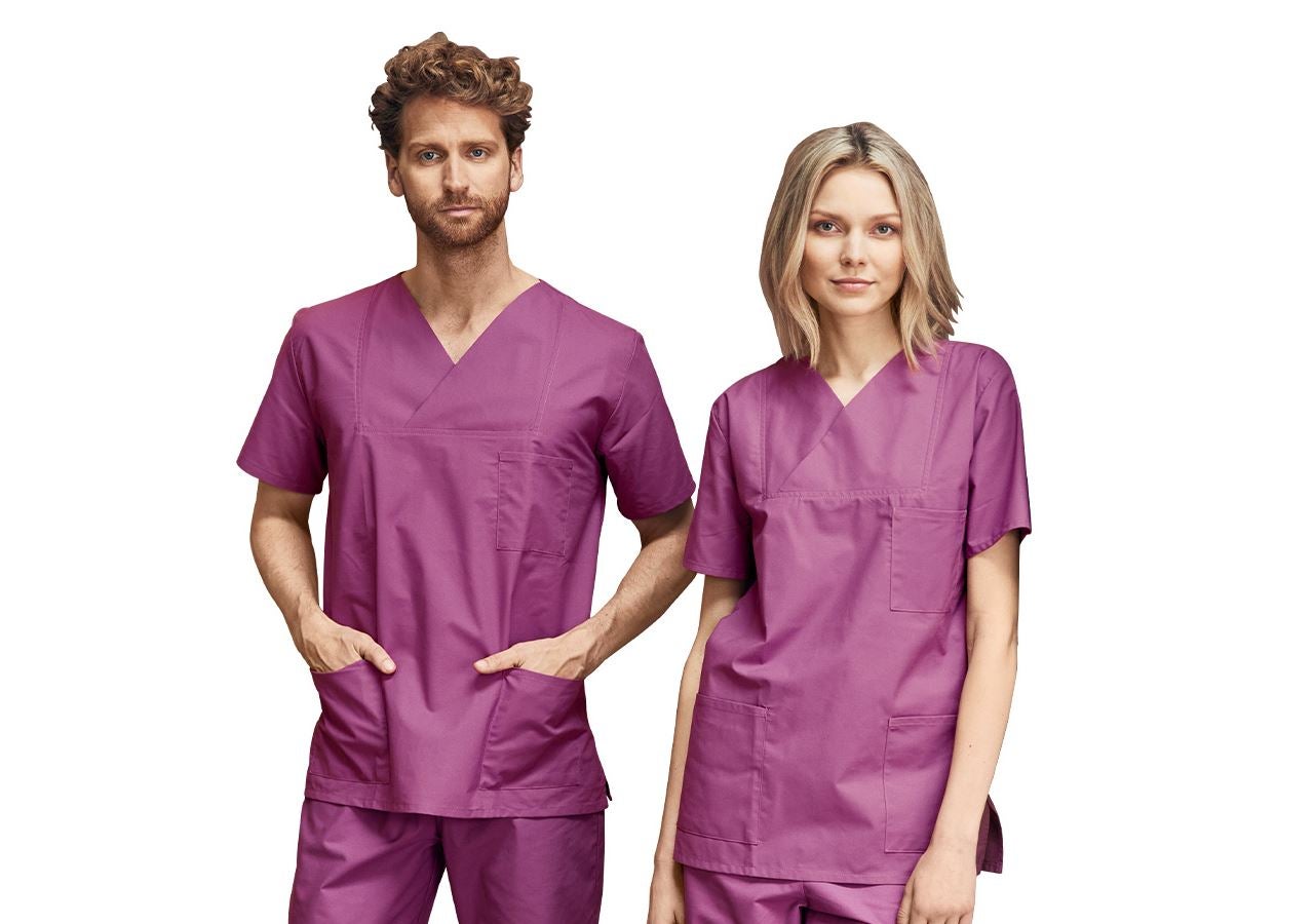 Shirts & Co.: OP-Kasack + brombeer