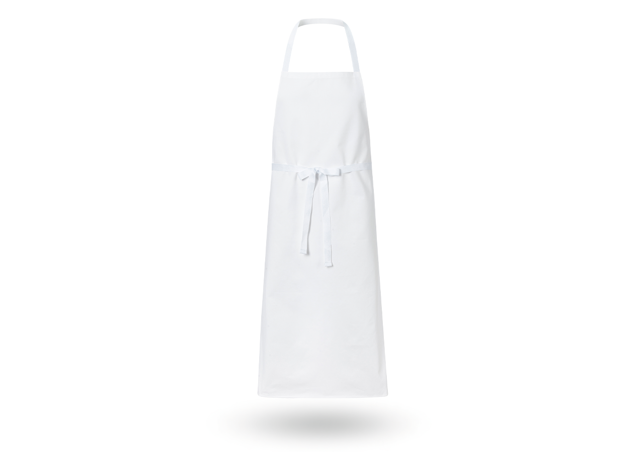 Grembiuli: Grembiule con pettorina Wien + bianco