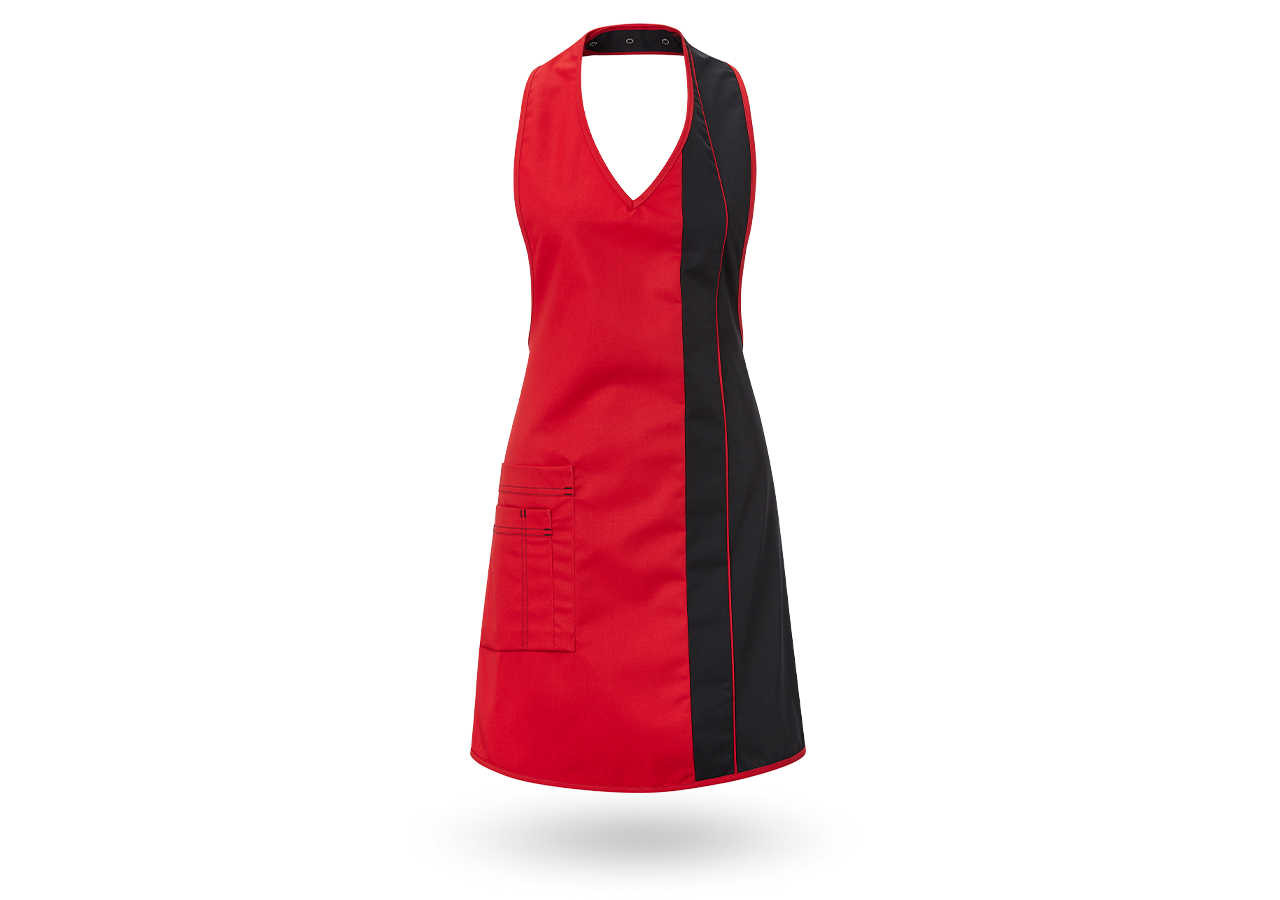 Grembiuli: Grembiule da donna Teresa + rosso/nero