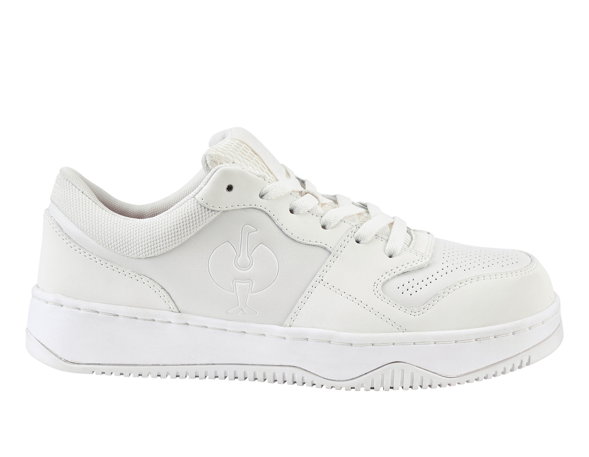 S1: S1 Sicherheitshalbschuhe e.s. Eindhoven low + weiß