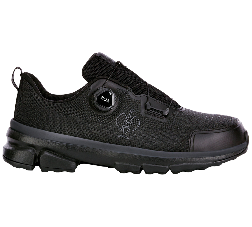 S1: S1 Sicherheitshalbschuhe e.s. Triest low + schwarz