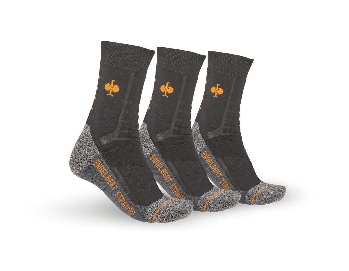 Socken | Strümpfe: e.s. Allround Socken Function warm/high + schwarz