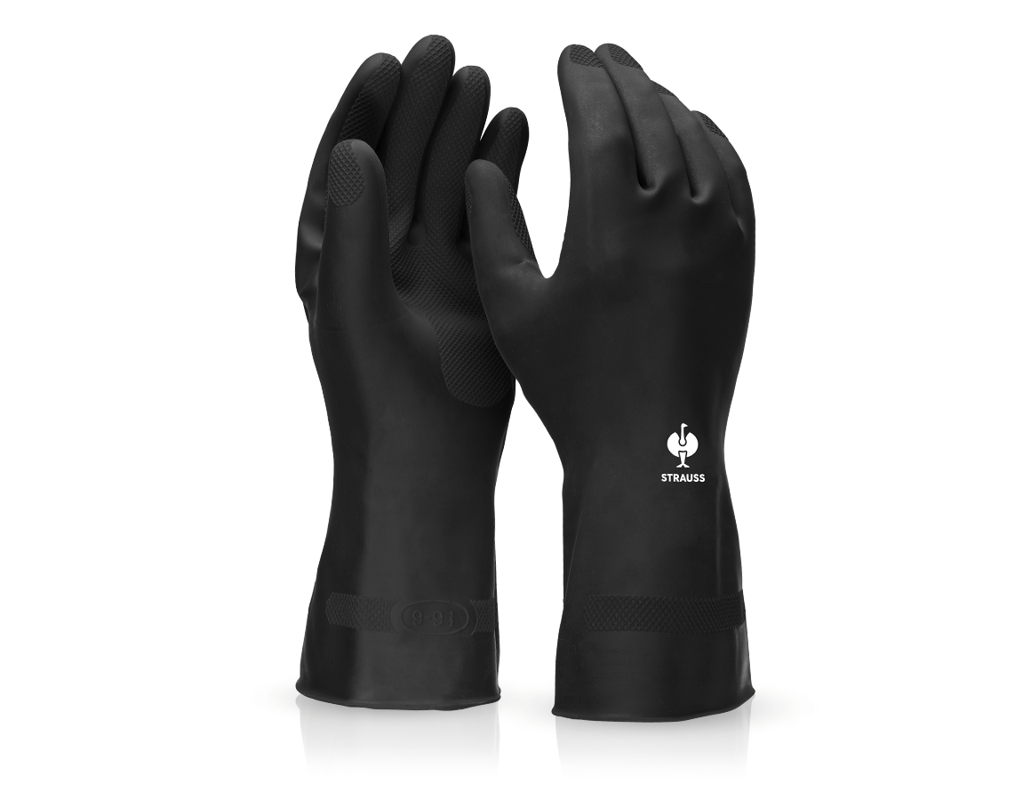 Beschichtet: Latex-Spezialhandschuhe