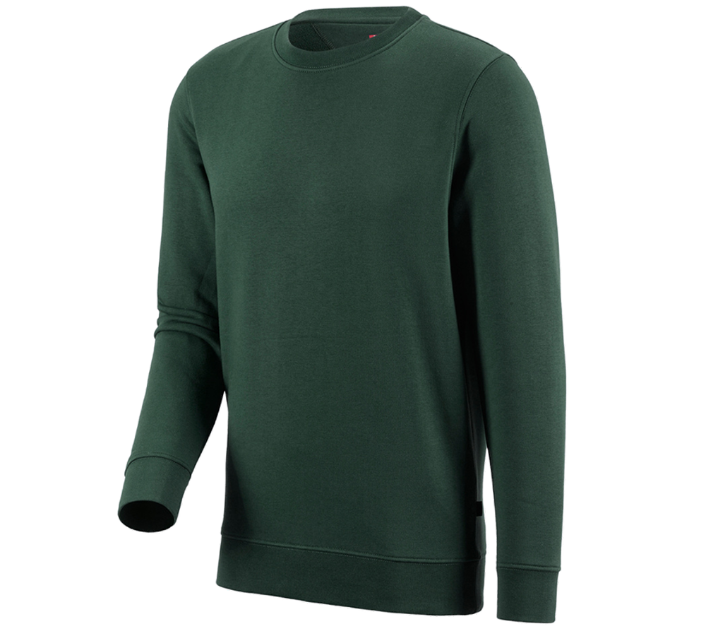 Galabau / Forst- und Landwirtschaft: e.s. Sweatshirt poly cotton + grün