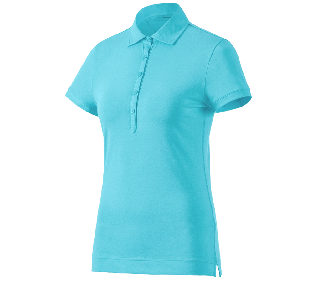 Themen: e.s. Polo-Shirt cotton stretch, Damen + capri