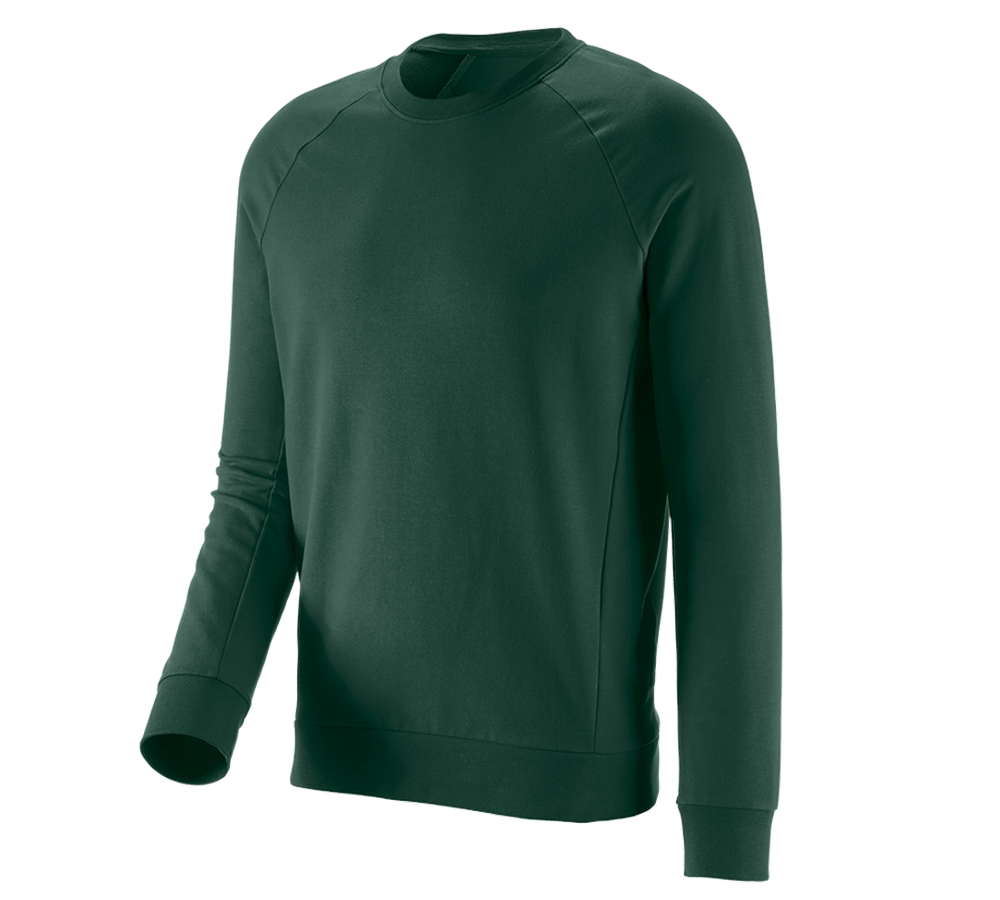 Shirts & Co.: e.s. Sweatshirt cotton stretch + grün