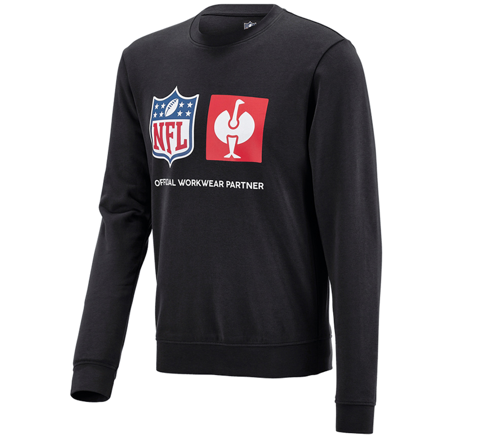 Kollaborationen: NFL Sweatshirt cotton + schwarz