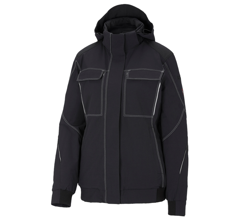 Jacken: Winter Funktions Jacke e.s.dynashield, Damen + schwarz