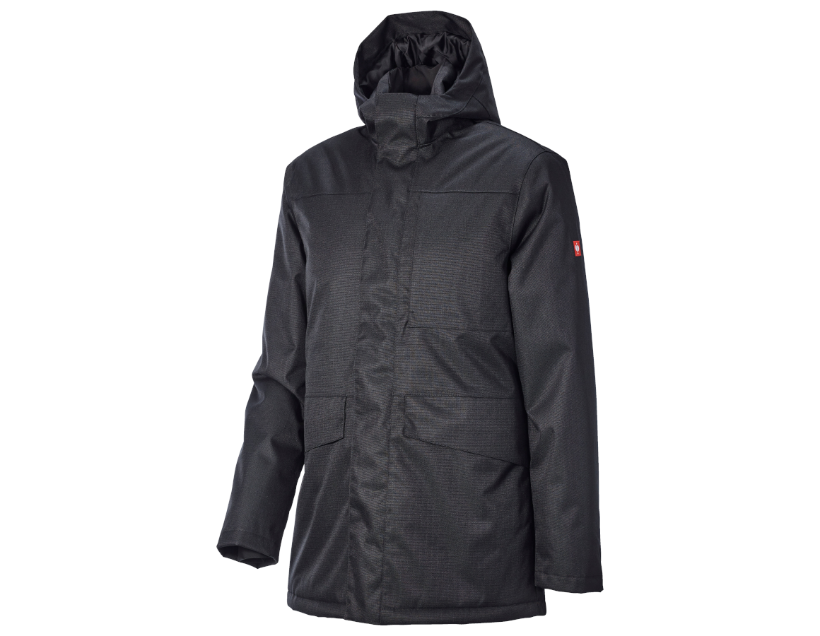 Arbeitsjacken: Winterparka e.s.line.nordic + schwarz