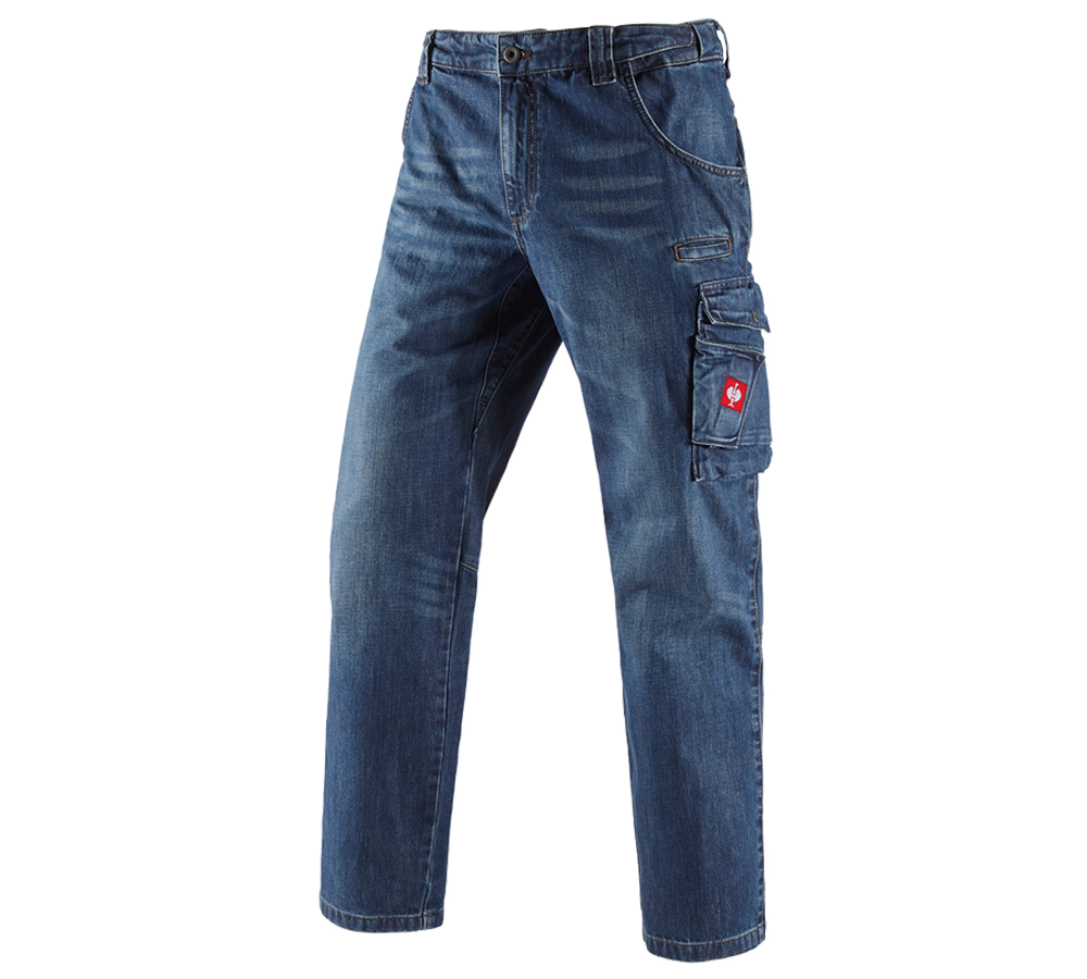 Hosen: e.s. Worker-Jeans + darkwashed