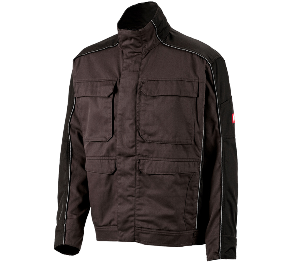 Themen: Berufsjacke e.s.active + braun/schwarz
