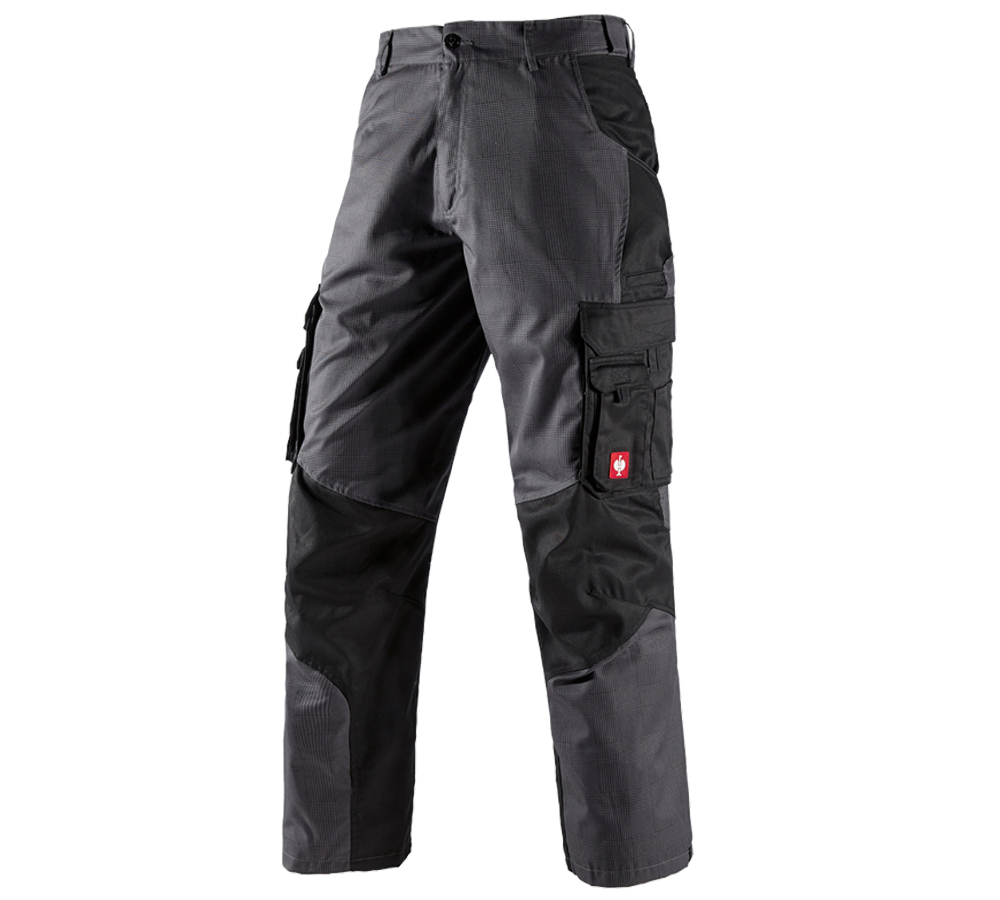 Hosen: Bundhose e.s. carat + anthrazit/schwarz